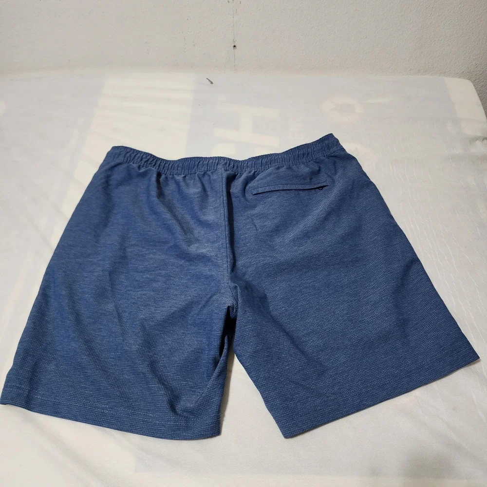 Copper‎ & Oak Hybrid Shorts - Stretch Athletic Training Gym Blue XL 8" Inseam - Picture 2 of 5